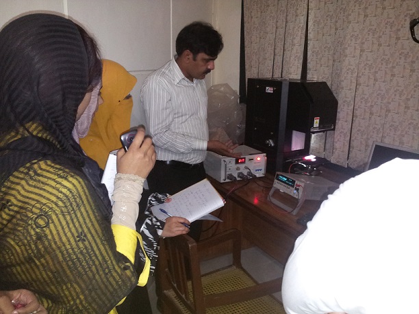 Solar Simulator Training @ QAU