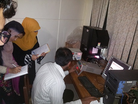 Solar Simulator Training @ QAU