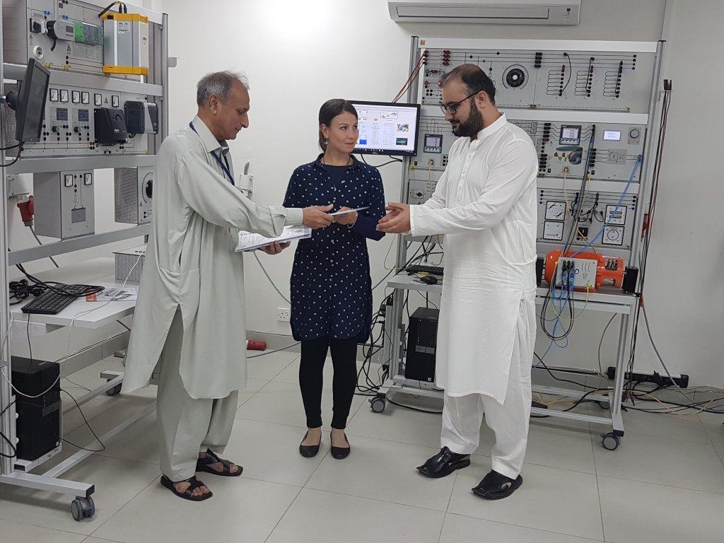 Dr. Akhtar Naeem, Dr. Abdul Basit, Ms. Marcela Isaza